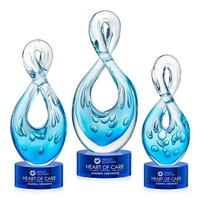 The Utopia Award features a striking, teardrop-inspired loop that twists...