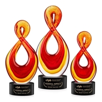 Make a bold and vibrant statement with the Clarion art glass... from ASI...