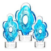 The Trillium Award features a striking, organic silhouette with fluid,...