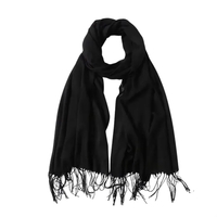 Cashmere women fringe scarf plus 1 color embroidery logo on 1... from ASI...