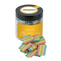 Rainbow Sour Bites (2 oz.) in a single candy jar.... from ASI 71685 Midnite...