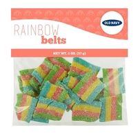 2oz Bag of rainbow sour bites.... from ASI 71685 Midnite Snax®