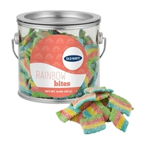 Summer candy pail with rainbow sour bites (10 oz.).... from ASI 71685 Midnite...