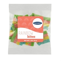 1oz Bag of candy rainbow sour bites.... from ASI 71685 Midnite Snax®