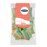 2.5oz Bag of rainbow sour bites.... from ASI 71685 Midnite Snax®