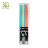 Nite Glow Reusable Straw - 6 Pack... from ASI 30270 Aakron Line