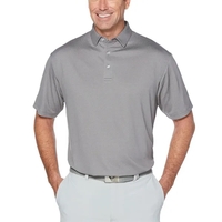 Men's Birdseye polo with moisture control, UPF 50+ protection, and...