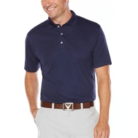 Men's performance polo with Opti-Dri comfort, stretch, ventilation, and sun...