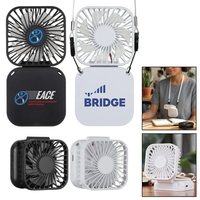 Rechargeable handheld desktop mini fan with 3 fan speeds and lanyard... from...