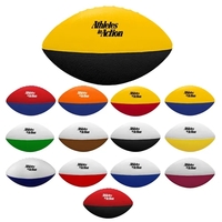 7" two-toned foam football that's soft, durable, and ideal for promoting......