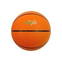 7" Mid-Size Rubber Basketball with athletic valve.... from ASI 98360 WOWLine