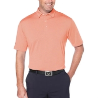 Callaway men's striped polo with stretch, Opti-Dri comfort, and sun...