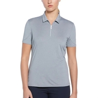 Callaway women's stitched polo with stretch, moisture control, and sun...