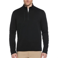 Callaway men's diamond quilted pullover with moisture-wicking comfort and...