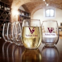 Stemless white wine drinking glass, 21 oz / 620 mL... from ASI 31518 ADNART /...