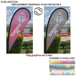 Replacement For 7.5' Small Tear Drop Flag Kit