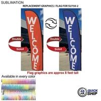 Flag For 10' Small Feather Flag Kit... from ASI 53509 FIEL-Fairdeal Import &...