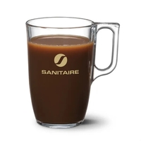 The Rosella glass mug features a handle positioned square to the... from ASI...