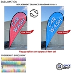 48 Hr Quick Ship - Flag For 12' Medium Tear Drop