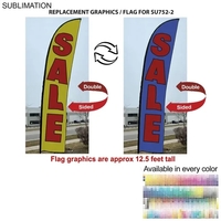 Replacement Flag for 15' Large Feather Flag Kit, Full Color Graphics... from...