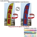 Replacement Graphics for 15' Large Feather Flag Kit