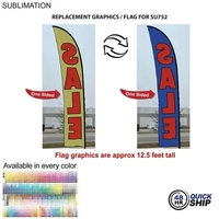 Flag For 15' Large Feather Flag Kit... from ASI 53509 FIEL-Fairdeal Import &...