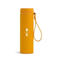 650mL vacuum insulated bottle with leakproof lid, stainless steel straw...