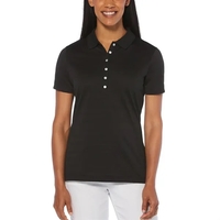 Callaway women's mesh polo with Opti-Dri comfort, ventilation, and striped...
