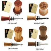 Wine stopper with natural Beechwood top.... from ASI 55450 Franmara Inc