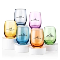 The Assorted Colored Sedona Stemless Wine Glasses are a perfect addition......