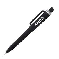 The Landsat Tumbler Styled Gel Pen features a distinctive silhouette...