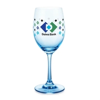 Enhance your table setting with the Soudan Blue VividPrint™ Wine Glass,......