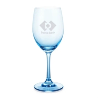 Enhance your table setting with the Soudan Blue Wine Glass, featuring... from...