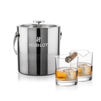 The Catania Ice Bucket with On-the-Rocks Set brings refined style and... from...