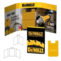 Tek Booklet with Debossed Silicone Wallet