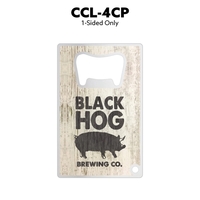 Stainless Steel 4CP Credit Card Shape Bottle Opener