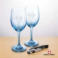Swiss Force® Wine Tool & 2 Soudan Blue Wine