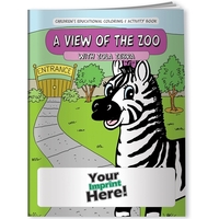 Coloring Book - A View of the Zoo... from ASI 54100 Fields Manufacturing Inc...