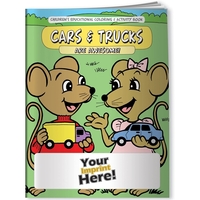 Coloring Book - Cars & Trucks Are Awesome!