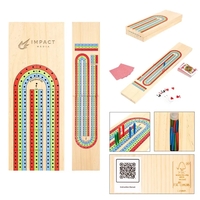 3-Track Travel Cribbage Game... from ASI 61125 Hit Promotional Products