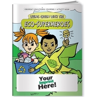 Coloring Book - Eco-Superheroes... from ASI 54100 Fields Manufacturing Inc /...