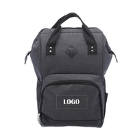 Insulated cooler backpack with PEVA lining with 1 color silkscreen imprint......