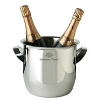 Heavy gauge (1 mm) 18-10 stainless steel wine cooler.... from ASI 55450...