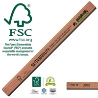 Forest Stewardship Council Certified carpenter pencil in a natural finish......