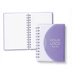 Spiral Pocket Journal with Translucent Flap Cover