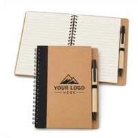 Spiral Notebook with Pen 5" x 7" Eco Friendly... from ASI 89971 Stuff A Mug
