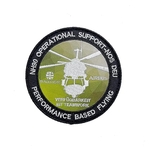 Custom Embroidered Patch With Adhesive Back 2.5cm
