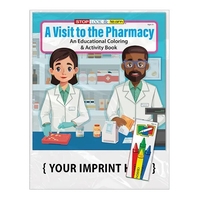 A Visit to the Pharmacy educational coloring and activity book fun... from...