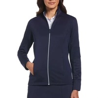 Callaway women's full-zip fleece jacket with thermal warmth, anti-pilling...
