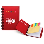 Eco Mini Notebook with Sticky Notes and Ruler